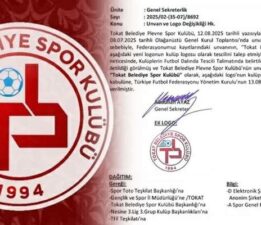Plevnespor artık yok, “Tokat Belediye Spor Kulübü” var
