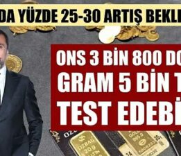 Altında yüzde 25-30 artış beklentisi