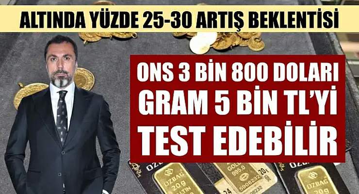 Altında yüzde 25-30 artış beklentisi
