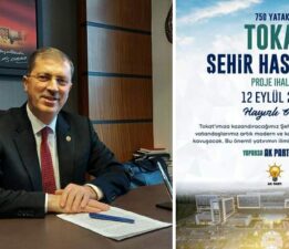 Milletvekili Mustafa Arslan, “Hayırlı olsun Tokat”