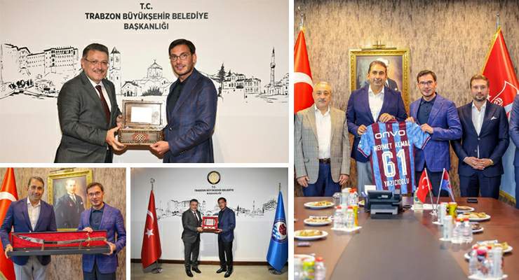 Başkan Yazıcıoğlu’na baba ocağı Trabzon’dan maç daveti