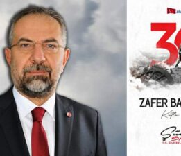 Başkan Sargın’ın 30 Ağustos Zafer Bayramı mesajı