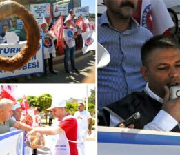 Türk Sağlık-Sen Tokat Şubesi’nden zam teklifine simitli sert tepki