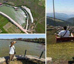 Şehirde kavrulanlar yaylada serinliyor