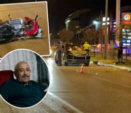 Tokat’ta lüks otomobil motosiklete çarptı: 2 ölü