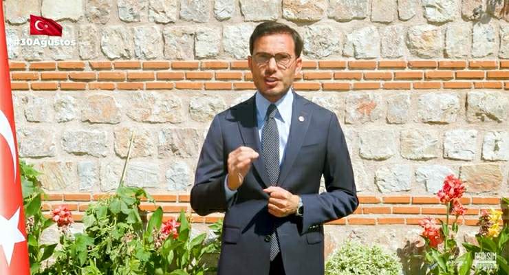 Başkan Yazıcıoğlu, “30 Ağustos Zafer Bayramımız kutlu olsun”