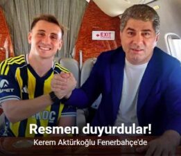 Fenerbahçe, Kerem Aktürkoğlu’nu duyurdu