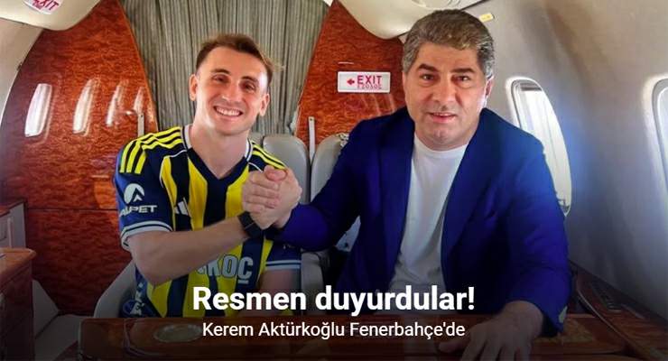 Fenerbahçe, Kerem Aktürkoğlu’nu duyurdu