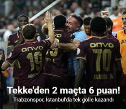 Trabzonspor, İstanbul’da tek golle kazandı
