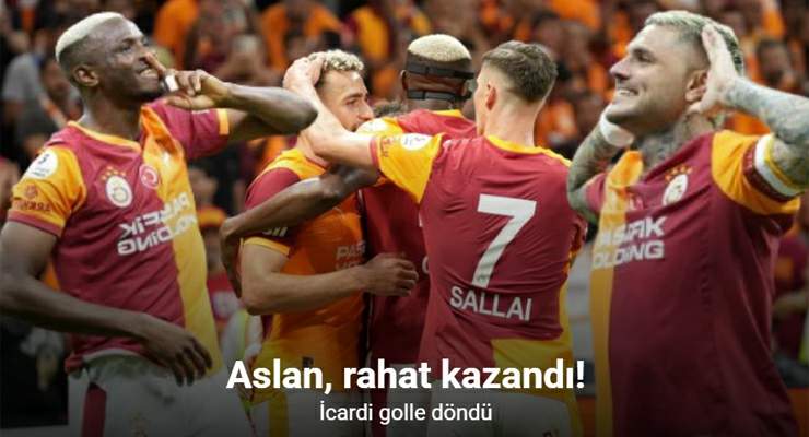 Galatasaray, galibiyet serisini 13 maça çıkardı