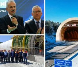 Bakan Uraloğlu, “Çamlıbel Tüneli” ihale tarihini Sivas’ta açıkladı