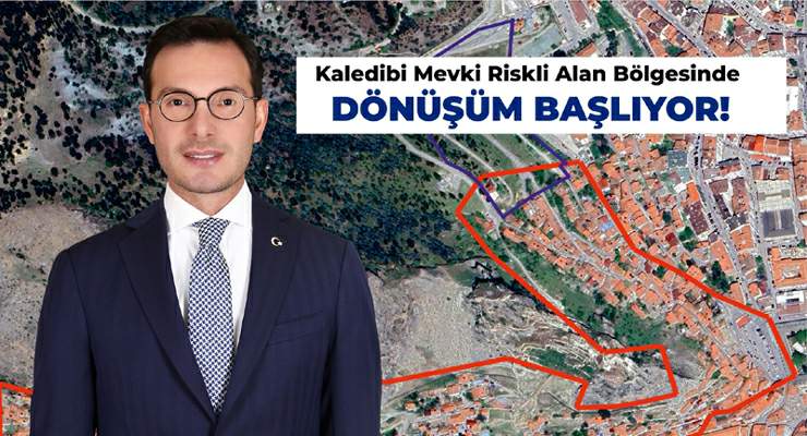 Tokat’ta “Kaledibi” riskli alanda kentsel dönüşüm başlıyor