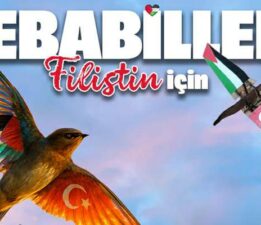 Tokat’ta yarın “Özgürlüğün Kanat Sesleri” Ebabiller Filistin için etkinliği