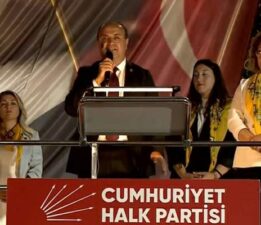 Başkan Kurtgöz, Coşkulu mitinge katılım için teşekkür etti