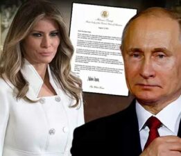 Melania Trump’tan Putin’e: “Yalnızca bir kalem darbesiyle bu vizyonu hayata geçirebilirsiniz”
