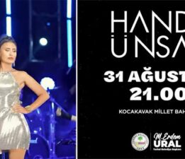 Hande Ünsal, 31 Ağustos’ta Millet Bahçesi’nde konser verecek