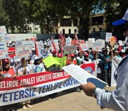 “Refah payı ve adalet yok” Memur-Sen’den Tokat’ta zam protestosu