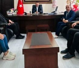 Tokat haber ekibi Tokat Cumhuriyet Başsavcısı Büyükyurt’u ziyaret etti