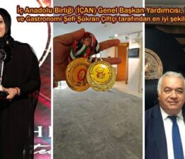 Azerbaycan’da Şükran Çiftçi yılın Master Şefi Ödülü’ne layık görüldü