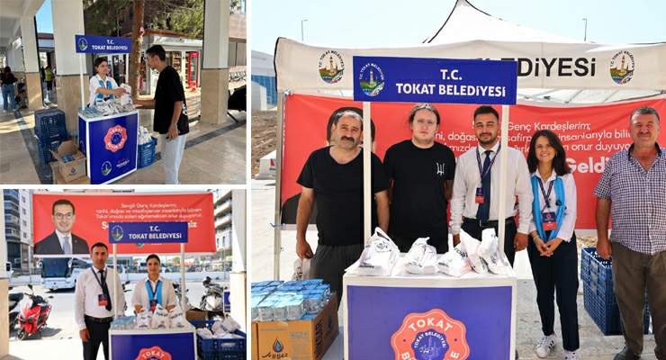 Tokat Belediyesi’nden üniversite öğrencilerine sıcak karşılama