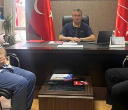 Gazetecilerden CHP Tokat Merkez İlçe Başkanı Aytekin Ayan’a ziyaret