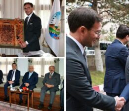Binali Yıldırım, Tokat’ta Başkan Yazıcıoğlu ile bir araya geldi