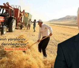 CHP’li Vekil Durmaz, ”TARSİM çifçinin yaralarını sarmak yerine derinleştiriyor”