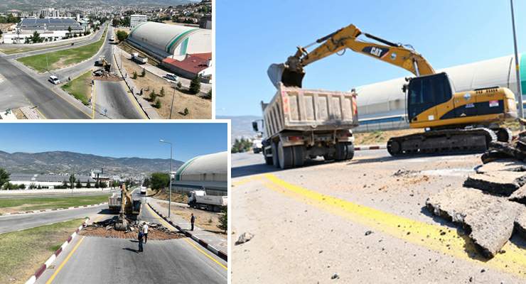 Bedestenlioğlu ve Derbent Mahalleleri’nde asfalt çalışmaları başladı