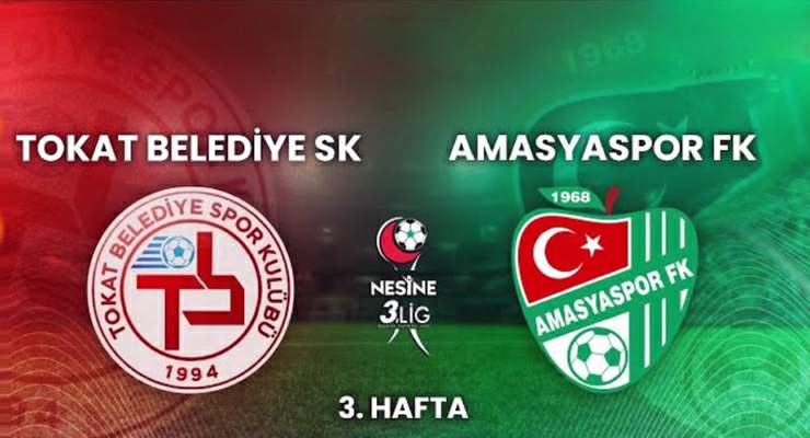Tokat Belediye Spor üç puanı Amasya Spor F.K.’den kopardı