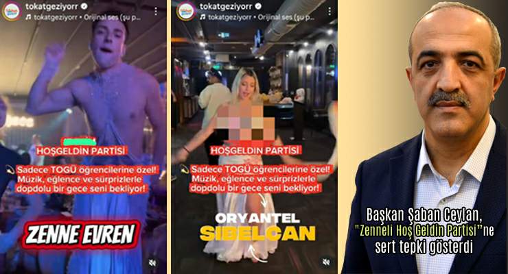 Başkan Şaban Ceylan, “Zenneli Hoş Geldin Partisi”ne sert tepki gösterdi