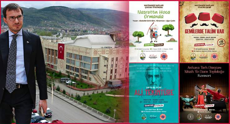 Tokat Belediyesi’nden kültür ve sanatla dolu dolu programlar