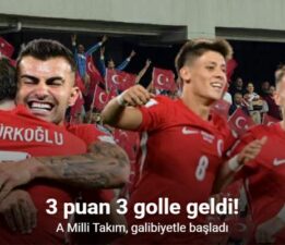 A Milli Takım, galibiyetle başladı, Gürcistan: 2 – Türkiye: 3