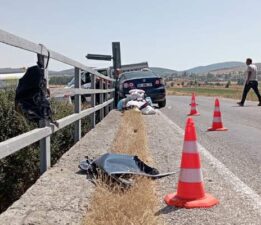 Tokat’ta otomobil bariyerlere çarptı: 1 ölü, 2 yaralı