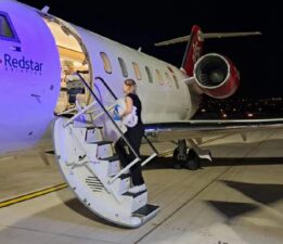 Ambulans uçak 4 buçuk aylık bebek için havalandı