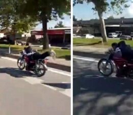 Korkutan akrobatik hareketler pahalıya patladı, 42 bin TL cezai işlem uygulandı