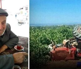 Traktörün altında kalan sürücü hayatını kaybetti