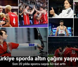 Türkiye sporda altın çağını yaşıyor, Son 20 yılda sporcu sayısı 63 kat arttı