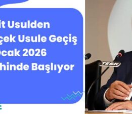 Başkan Palandöken, “Gerçek usule geçiş için alt yapı henüz hazır değil”