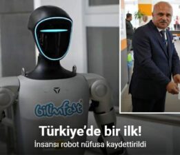 Türkiye’de bir ilk, İnsansı robot nüfusa kaydettirildi
