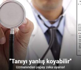 Prof. Dr. Şen, “Sağlığı yapay zekaya emanet etmek sakıncalı”