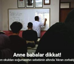 Çocukların okuldan soğumasının sebebinin altında ‘Akran zorbalığı’ olabilir