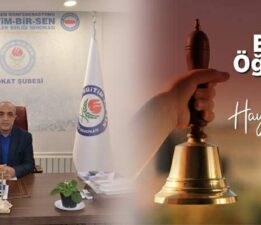 Başkan Ceylan, “Yeni eğitim öğretim yılında eğitim çalışanlarının sorunları çözülmelidir”