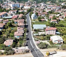 Pazar’da Erkilet Yolu modern bir kimliğe kavuştu, Konforlu ulaşım başladı