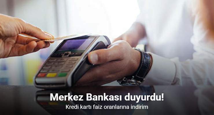 Kredi kartı işlemlerinde faiz oranları değişti