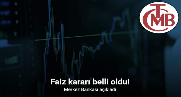 Merkez Bankası faizi 250 baz puan indirdi
