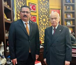 MHP Tokat İl Başkanı İpek, Bahçeli ile görüştü