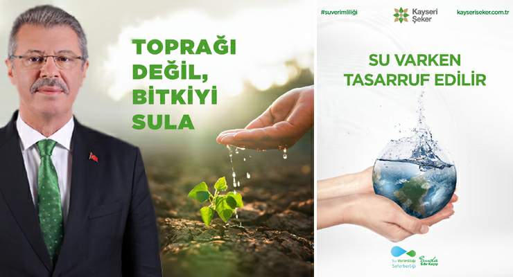 Kayseri Şeker’den su verimliliğinde öncü adım