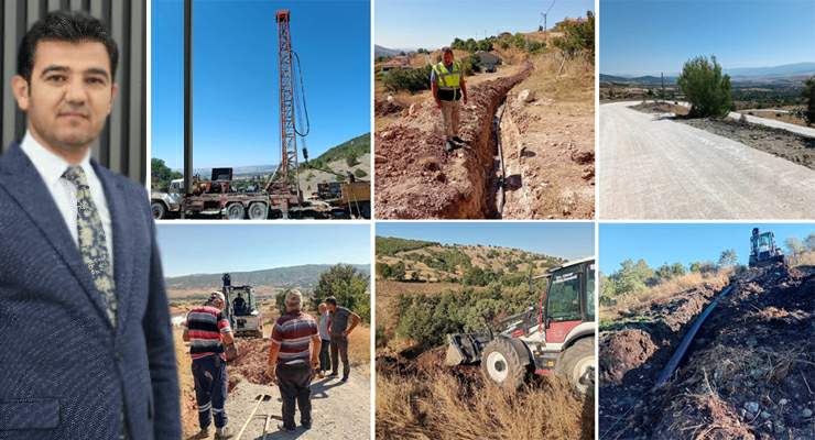 Bir ilçenin su ve altyapı sorunları tarihe karışıyor