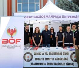 TOGÜ’de öğrencilere bilgilendirme stantları açıldı
