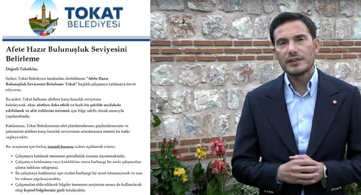 Tokat Belediyesi’nden afete hazırlık için önemli çalışma